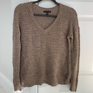 American Eagle brown sweater